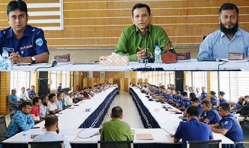 কুমিল্লায় পশুরহাটের ইজারাদারদের সাথে আইন-শৃঙ্খলা বাহিনীর মতবিনিময় সভা